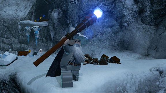 Gandalf LEGO meets MiddleEarth