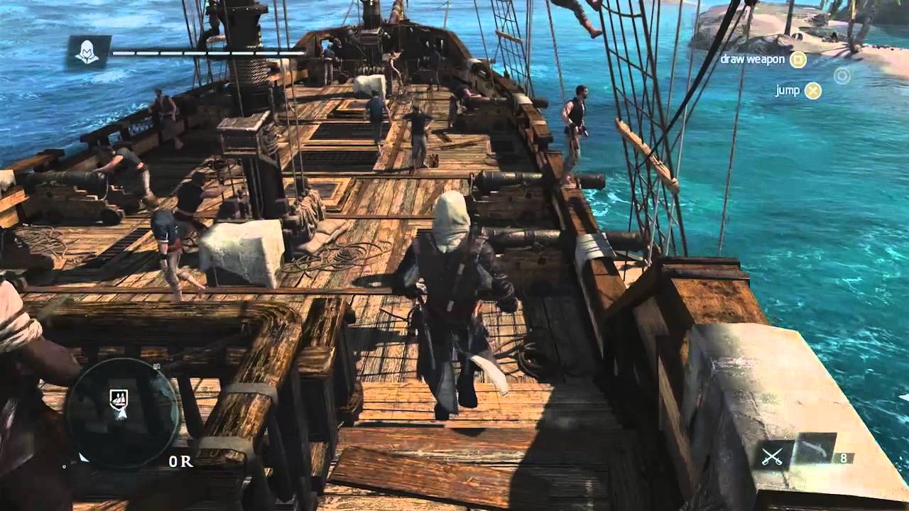 Assassins-Creed-IV-Black-Flag-13-Minutes-of-Caribbean-Open-World-Gameplay Assassin's Creed IV : Black Flag - 13 Minutes of Caribbean Open-World Gameplay