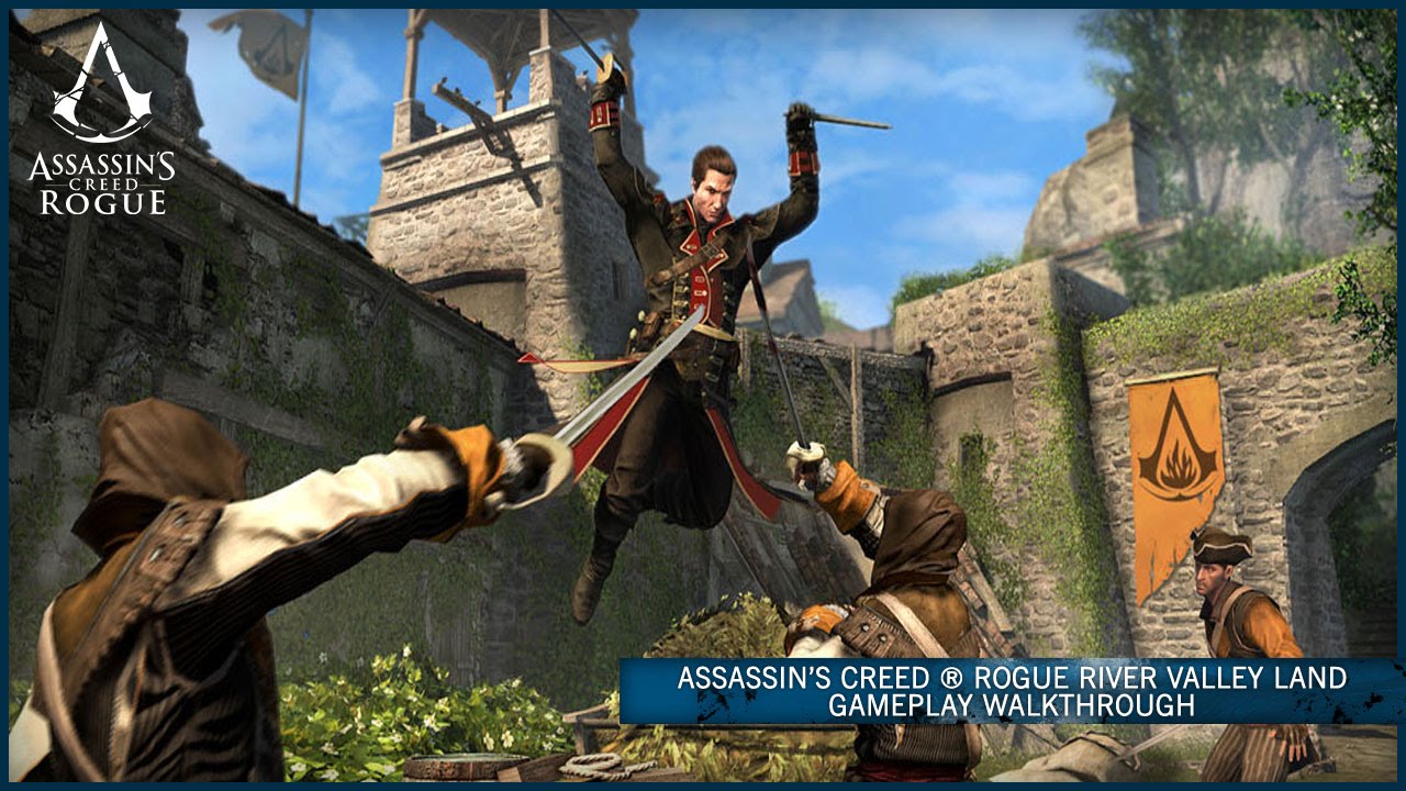 Assassins-Creed-Rogue-River-Valley-Land-Gameplay-Walkthrough Assassin's Creed Rogue - River Valley Land Gameplay Walkthrough