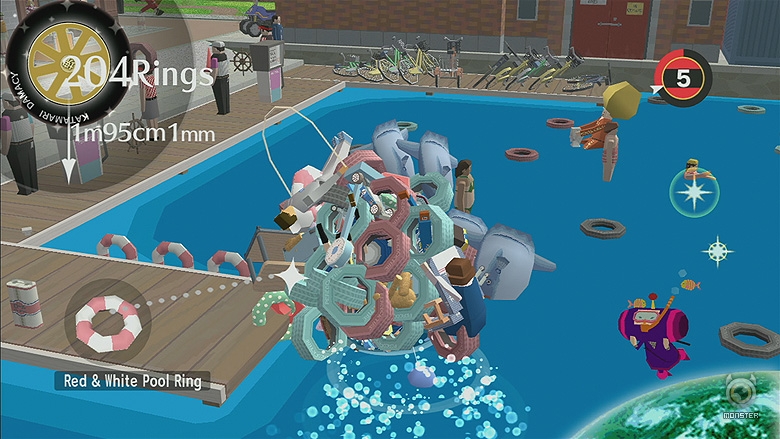 Beautiful Katamari Gameplay