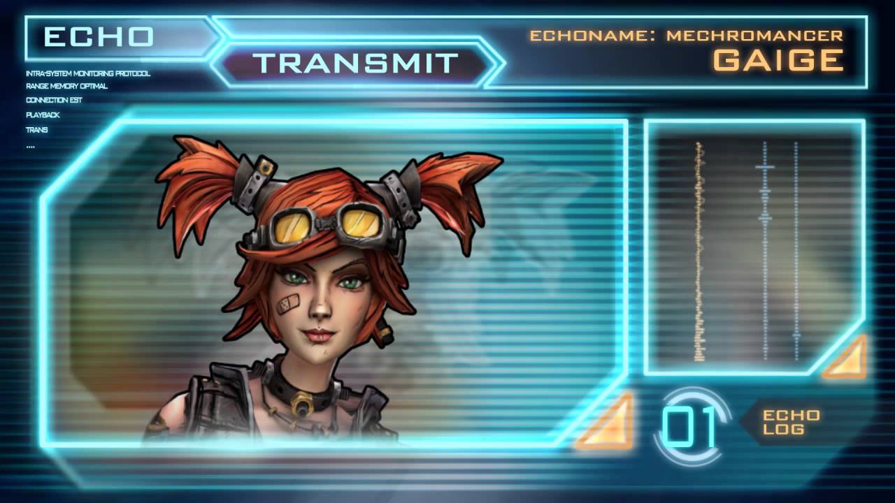 Borderlands-2-Mechromancer-Echo-Log Borderlands 2 - Mechromancer Echo Log
