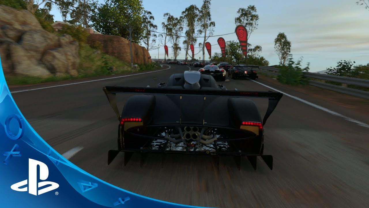 Driveclub - India Circuit - Pagani Zonda R Gameplay
