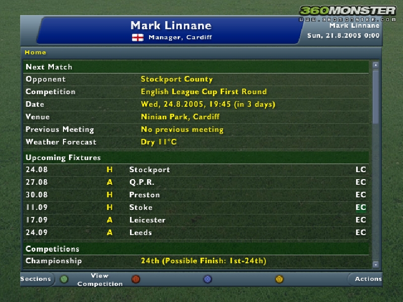 Football Manager 2006 Review