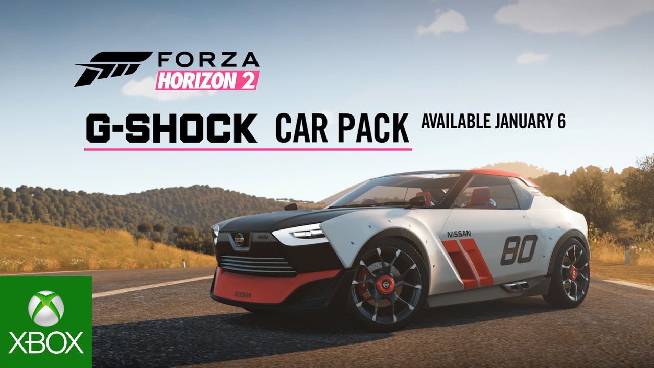 Forza Horizon 2 - G-Shock Car Pack
