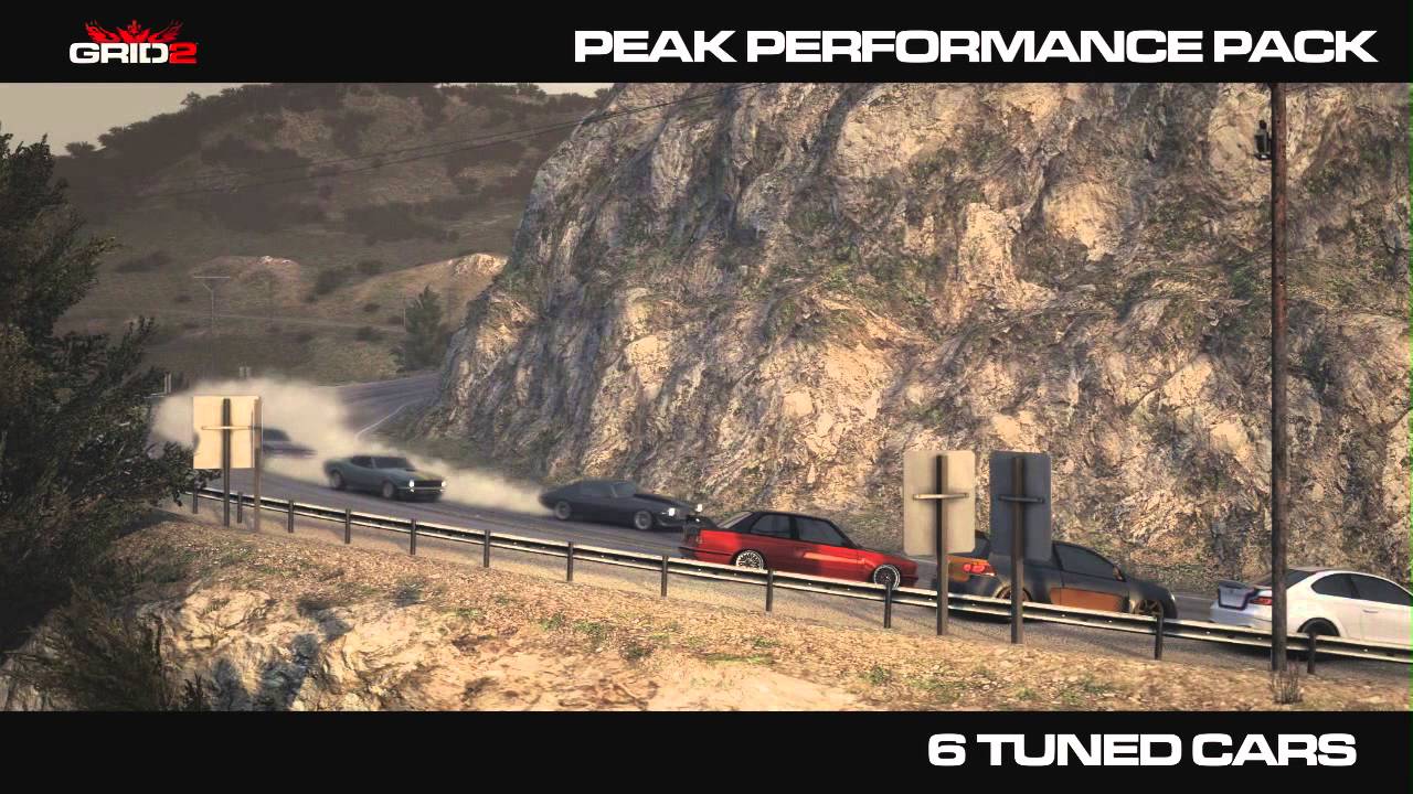 GRID 2 Peak Performance Pack DLC Video and Details