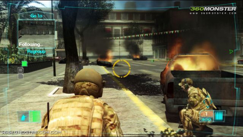 Ghost Recon 3 Multiplayer Screens