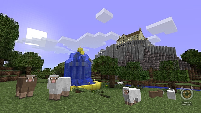 Minecraft sits top of the arcade