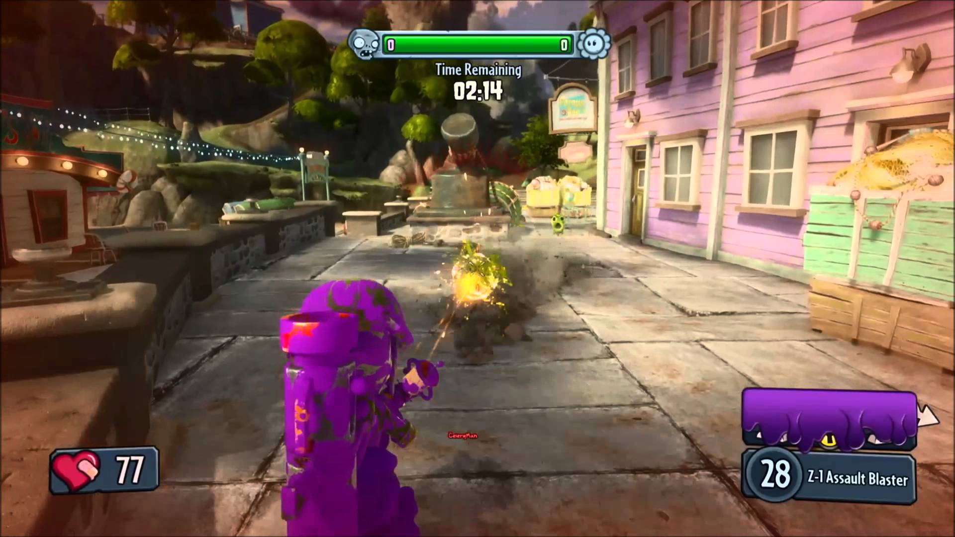 Plants vs. Zombies Garden Warfare - Gameplay Walkthrough
