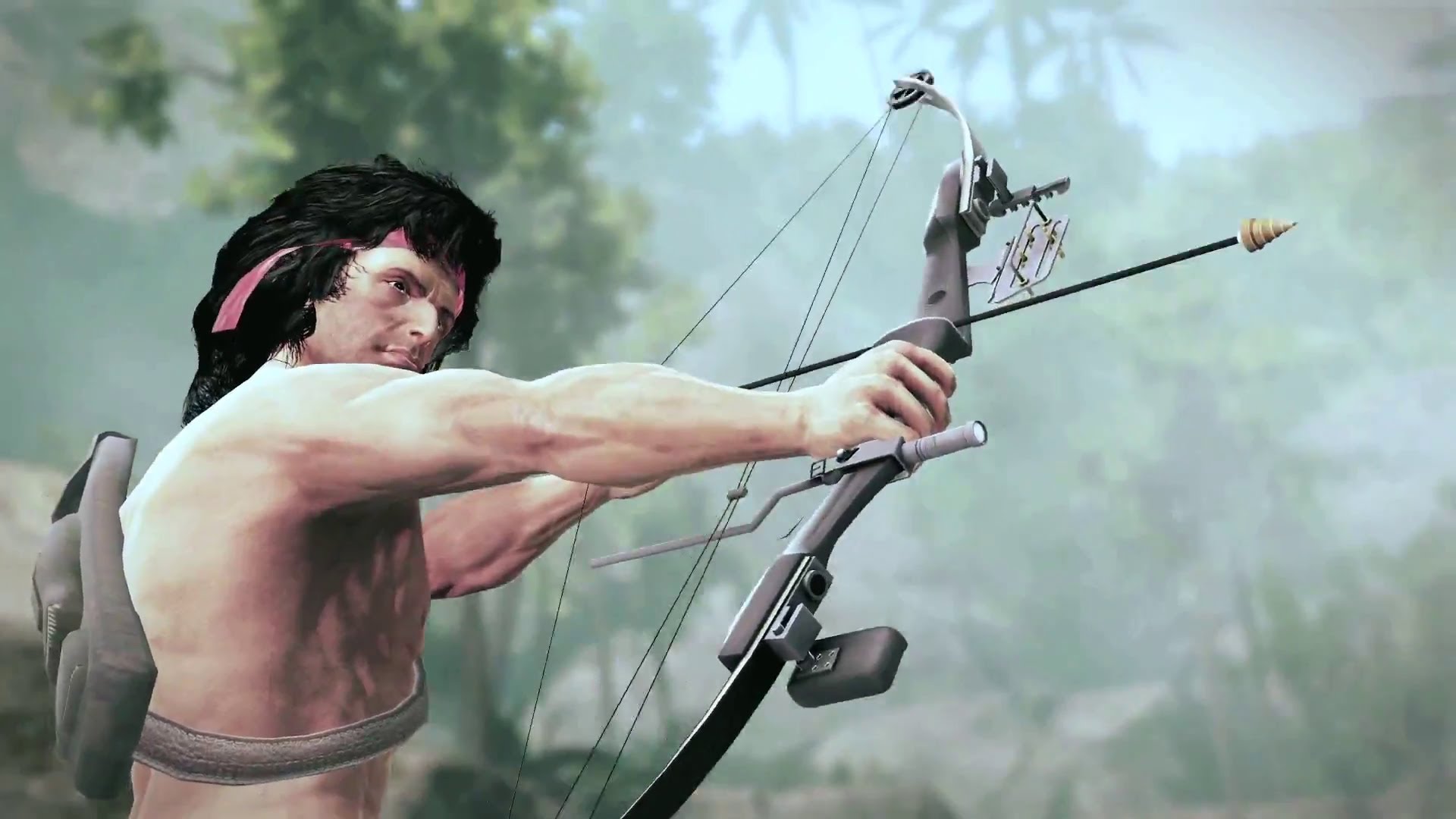 Rack up a body count in Rambo: The Video Game's latest trailer - Machine of War Trailer