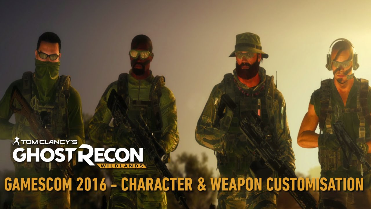Tom Clancy’s Ghost Recon Wildlands – Character & Weapons Customisation Tom Clancy’s Ghost Recon Wildlands – Character & Weapons Customisation