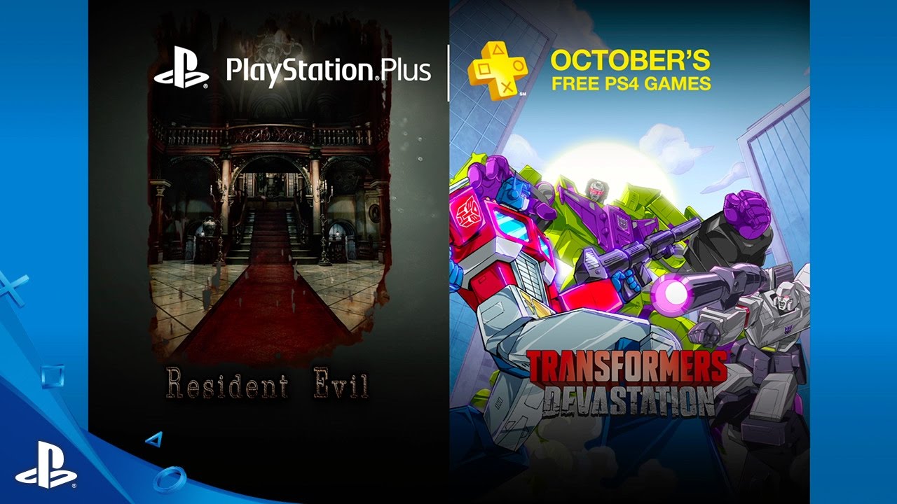 PlayStation Plus Free PS4 Games Lineup October 2016