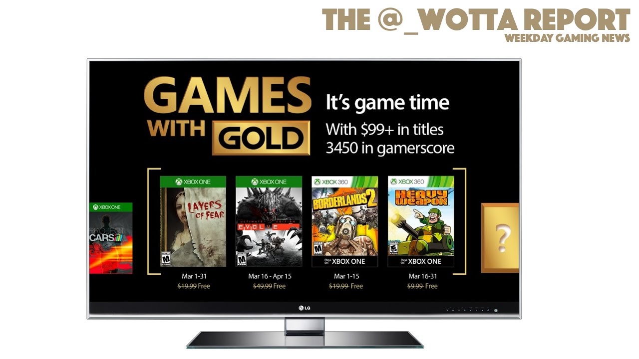Games With Gold For March Announced – Weekday Gaming News – Feb 22 2017 Games With Gold For March Announced – Weekday Gaming News – Feb 22 2017