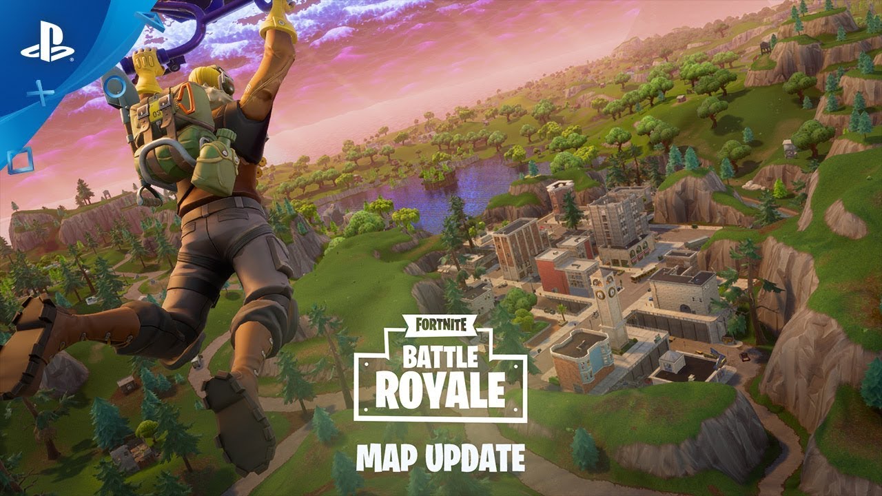 Fornite Battle Royale Map Update