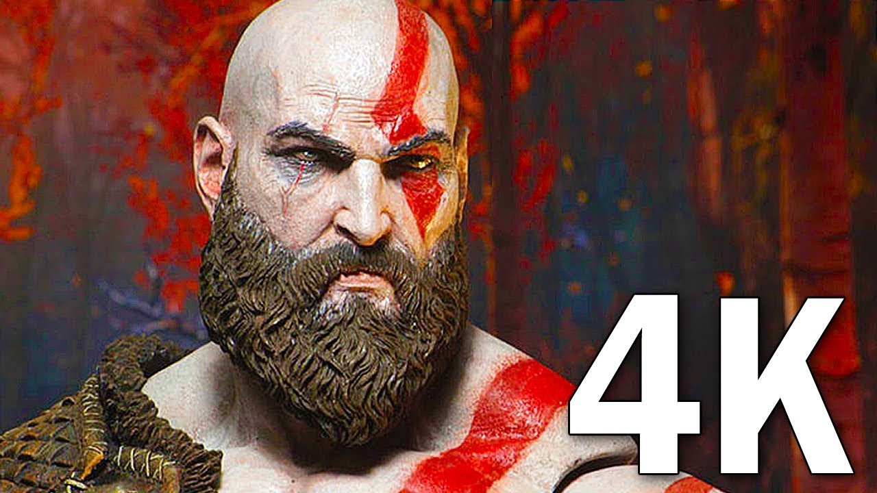 God of War 4 4K Gameplay