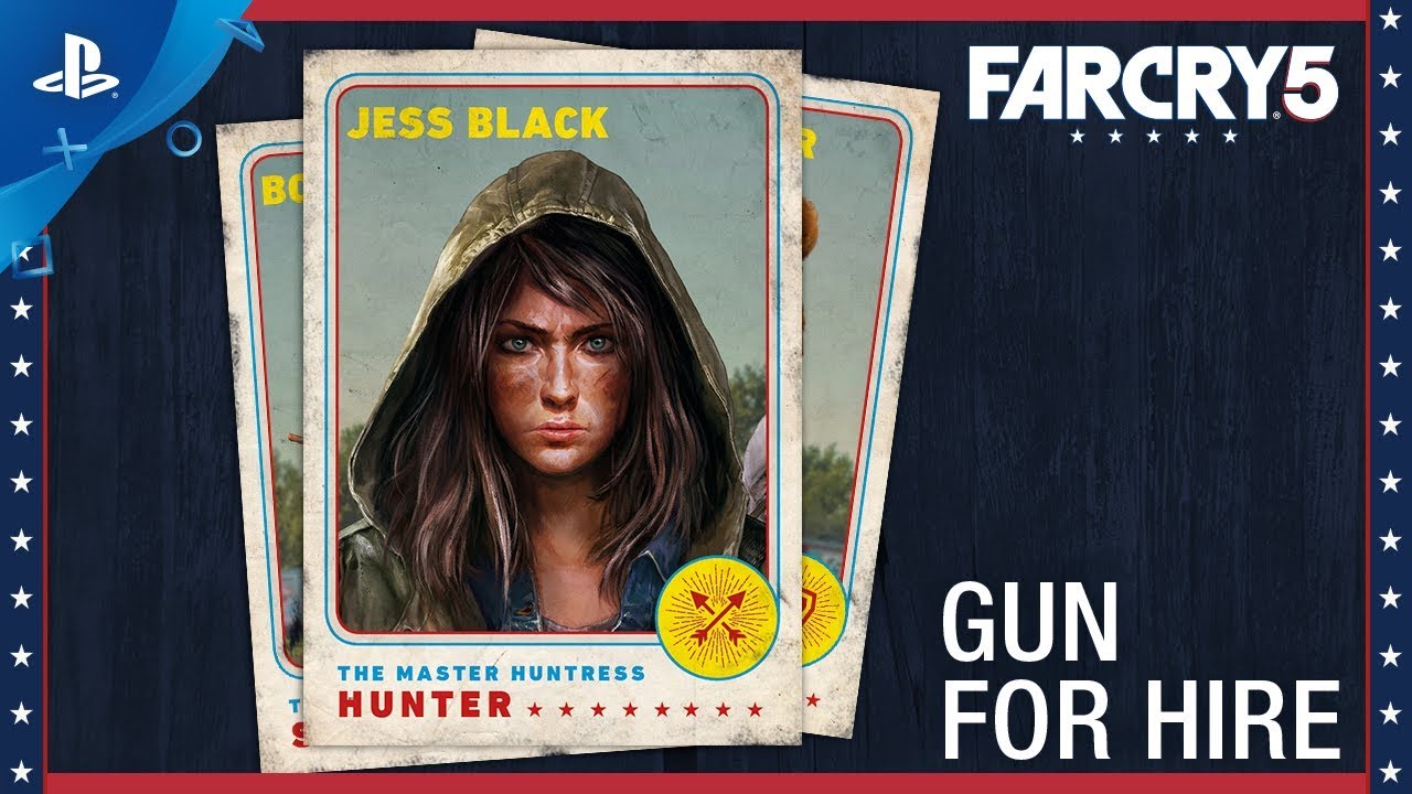 Far Cry 5 – Character Spotlight: Jess Black – Gun For Hire