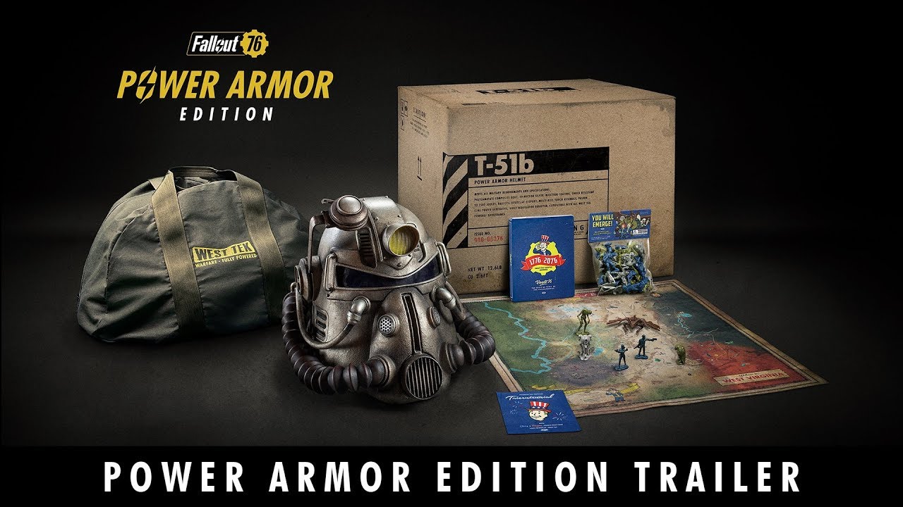 Fallout 76 – E3 2018 Power Armor Edition Trailer Fallout 76 – E3 2018 Power Armor Edition Trailer