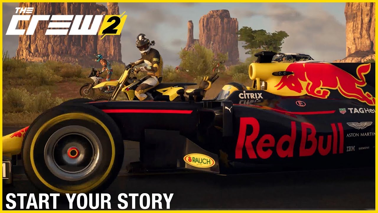 The Crew 2: E3 2018 Start Your Story – Open Beta Gameplay Trailer The Crew 2: E3 2018 Start Your Story – Open Beta Gameplay Trailer