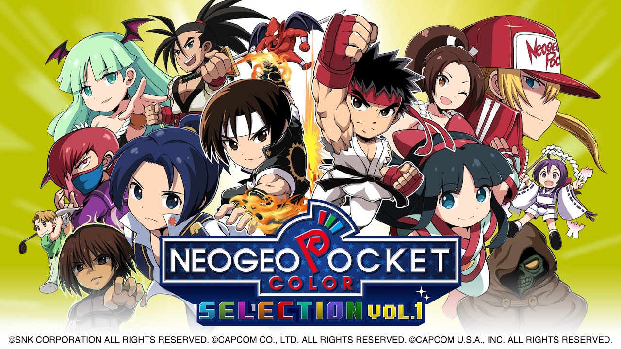 NEOGEO Pocket Color Selection Vol.1 Releases on Switch Today!
