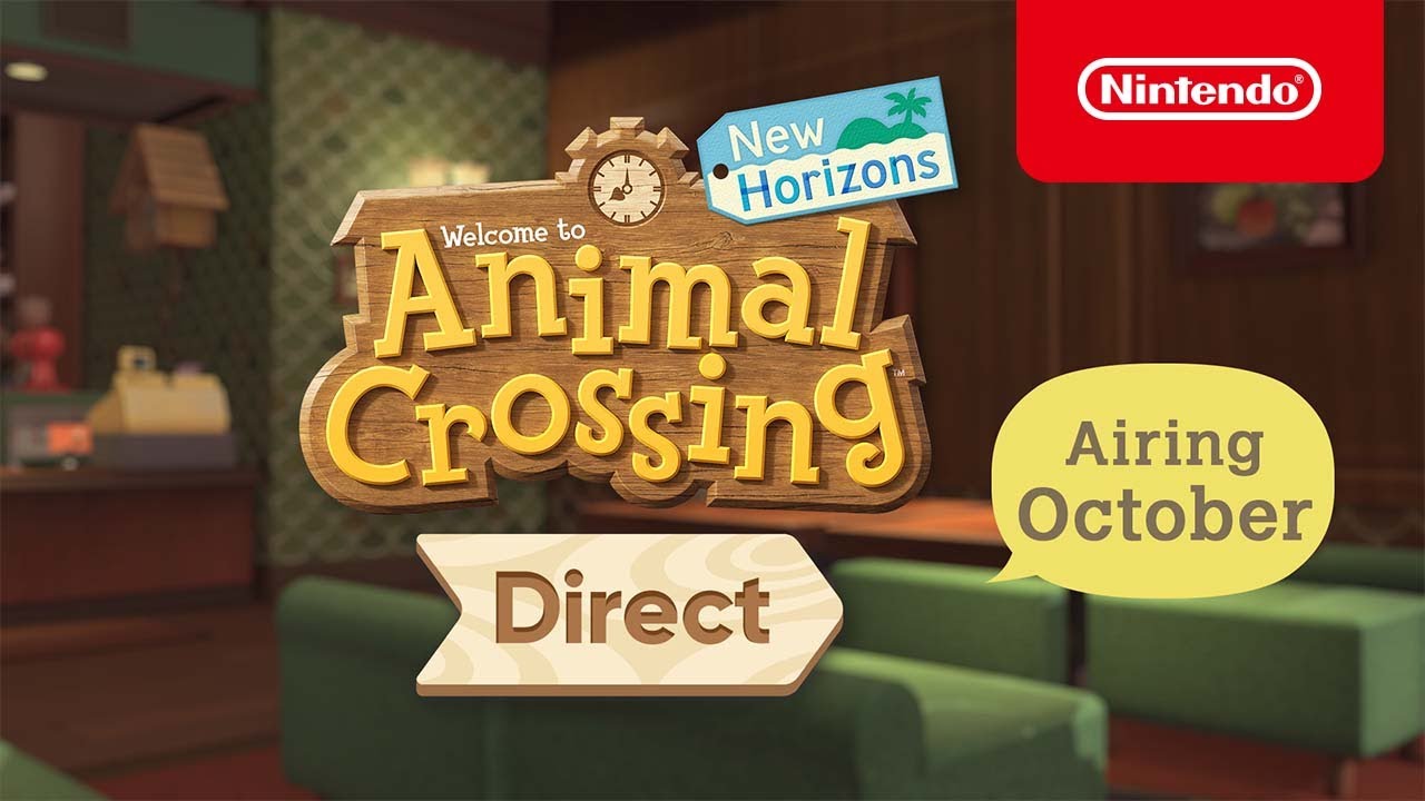 Animal Crossing: New Horizons Direct Coming in October