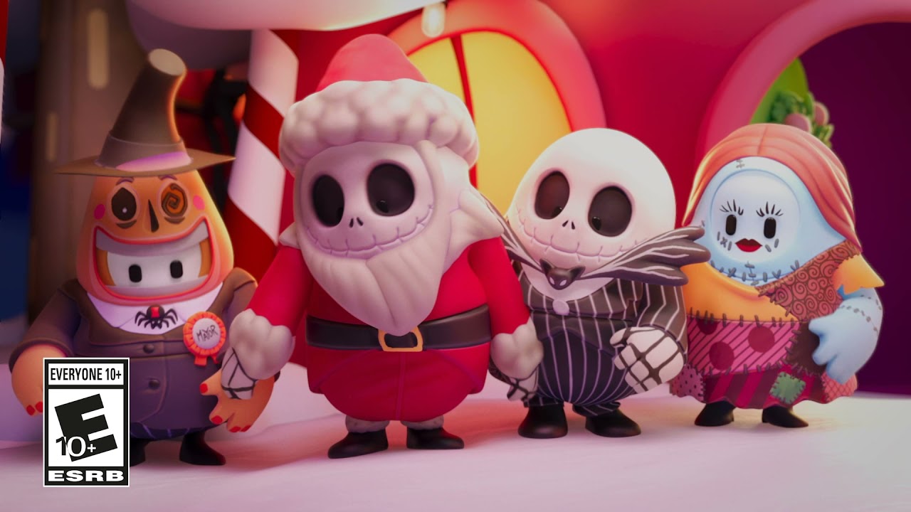 Fall Guys: Ultimate Knockout – TGA 2021: The Nightmare Before Christmas Trailer