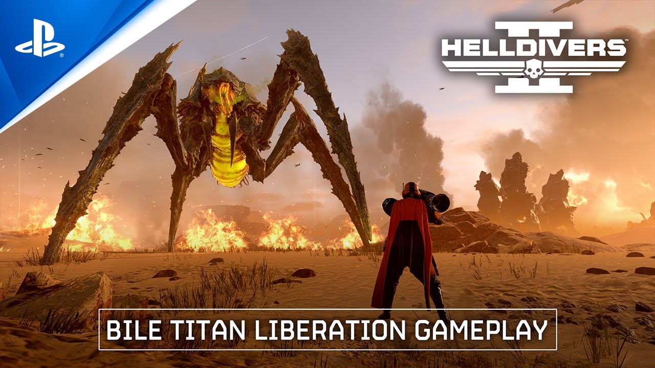 Helldivers 2 – Bile Titan Liberation Gameplay
