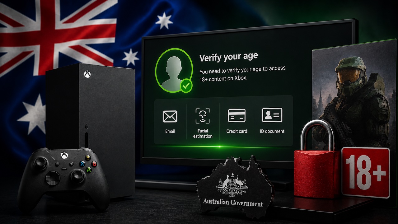 australia introduces mandatory age verification for xbox players